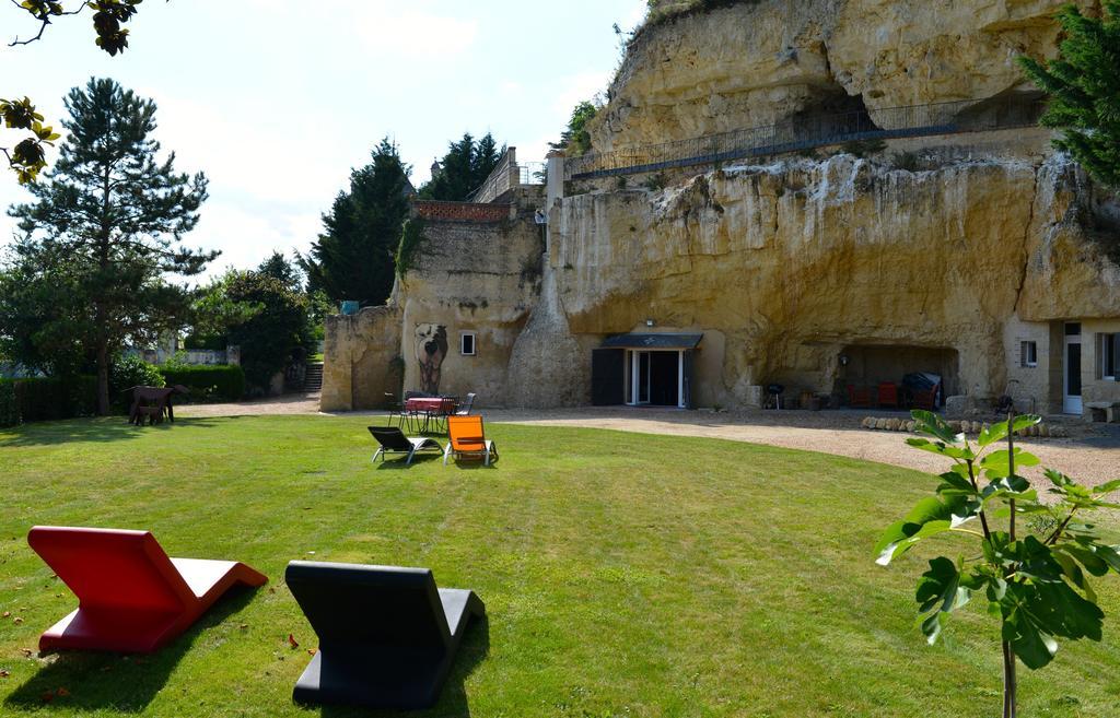 Gites Troglodytes Du Chateau De L'Etoile Vernou-sur-Brenne Δωμάτιο φωτογραφία